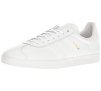 adidas Men's Gazelle Sneaker, White White Gold Metallic, 11.5 UK
