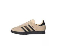 adidas Men's Gazzelle Messi Crystal Sand Golden Gen Sneaker, beige-black, 11.5 UK