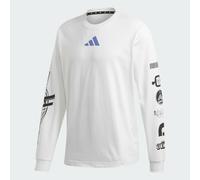ADIDAS MENS 'GLOBAL' LONG SLEEVE TEE