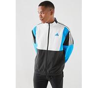 adidas Mens Golf Beyond Full Zip Jacket, Black, Size 2Xl, Men Black