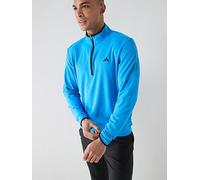 adidas Mens Golf Lightweight Quarter Zip, Blue, Size Xl, Men Blue
