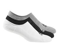 adidas Mens Golf Low Socks 3 Pack Blue/Black/White 12-14