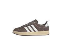adidas Men's Grand Court 2.0 Shoes, Earth strata/core White/Matte Gold, 10.5 UK
