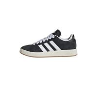 adidas Men's Grand Court Base 00s Shoes, Core Black/Cloud White/Gum, 4 UK