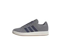 adidas Men's Grand Court Base 00s Shoes, Grey Three/Dark Blue/Off White, 10 UK