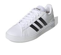 adidas Men's Grand Court Base 2.0 Shoes, Cloud White/Core Black/Cloud White, 6 UK
