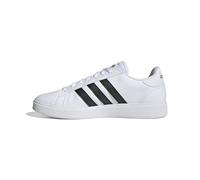 adidas Men's Grand Court Base 2.0 Shoes, Cloud White/Core Black/Cloud White, 7 UK
