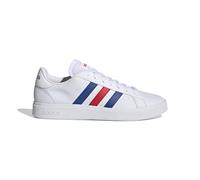 Adidas Grand Court Base 2.0 Men's | Court Shoes | White / Tru Blue / Red | UK Size 11
