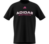 adidas Mens Graphic Logo T-Shirt Black/Pink SPW 3XL
