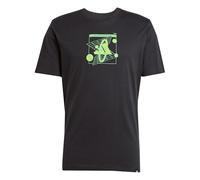 adidas Mens Graphic Logo T-Shirt Retro Black S