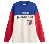 Adidas Men's Graphic Sweatshirt Team Royal Blue/Cloud White Medium