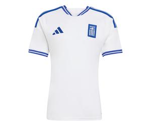 adidas Mens Greece Home Shirt 2026 Short Sleeve International