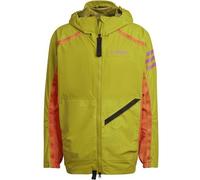 ADIDAS Men's Green & Orange Terrex Utilitas Rain Jacket Size Large BNWT