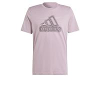 adidas Men's Growth Badge Graphic Tee, Preloved Fig, S