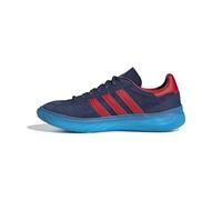 adidas Men's HB Spezial Pro Indoor Shoes, Team Navy Blue/Team Colleg red/Silver met., 7.5 UK