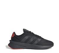 adidas Mens Heawyn Road Running Shoes Adults Black/Grey/Red 8.5 UK