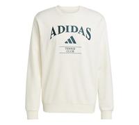 adidas Men's Heritage Graphic Crew, Chalk White/Aurora Ivy, XL