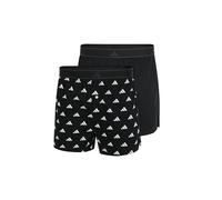 adidas Men's Herren Unterwäsche Boxershorts 2er Pack Boxer (2pk) -Active Woven Underwear, 000 Black, L