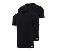 adidas Men's Herren Unterwäsche Crew Neck Shirt (2pk) - Active Flex Cotton Undershirt