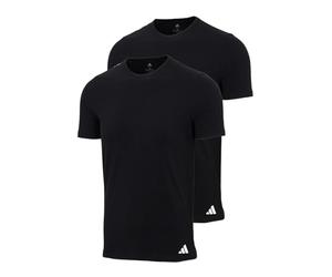 adidas Men's Herren Unterwäsche Crew Neck Shirt (2pk) - Active Flex Cotton Undershirt