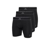 adidas Men's Herren Unterwäsche Slip 3er Pack-Boxer Brief (3pk) -Active Micro Flex Eco Underwear, Black_4am015, S