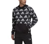 Adidas Men's Hoodie Essentials Brandlove French Terry Active Hooded Sweatshirt