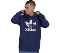 Adidas Men's Hoodie Originals Trefoil Sweatshirt Hooded Pullover Night Sky S