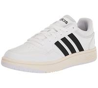 adidas Men's Hoops 3.0 Low Sneaker, White/Black/Chalk White, 10 UK