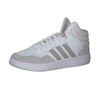 adidas hoops 3.0 mid trainers in white & grey UK 10 (EU 44 7/10)