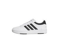 adidas Men's Hoops Classic Basketball Shoe, White/Black/Grey, 8