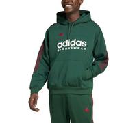 adidas Mens House of Tiro Nations Pack Hoodie Adults Green/Burgundy L