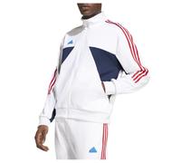 adidas Men's House of Tiro Nations Pack Track Jacket, White/Team Collegiate Red/True Blue/Collegiate Navy, XL
