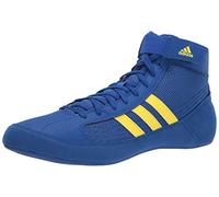 adidas Men's HVC Wrestling Shoe, Royal Blue/Yellow/Black, 7