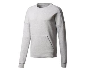 Adidas Mens ID Stadium Crewneck Sweatshirt Colour: Grey, Size: Large