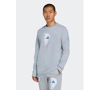 adidas Mens Jude Bellingham Long Sleeve T-Shirt, Grey, Size 2Xl, Men Grey