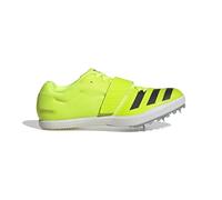 adidas Men's Jumpstar Track and Field Sneaker, Lucid Lemon/Halo Silver/Halo Silver, 12.5 UK