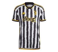 adidas Mens Juventus Authentic Home Shirt 2023 2024 Adults Domestic Lightweight