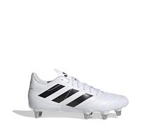 adidas Mens Kakari Adults Soft Ground Rugby Boots White/Black 10 UK
