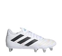 adidas Mens Kakari Elite Adults Soft Ground Rugby Boots White/Black/Luc 12 UK
