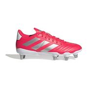 adidas Mens Kakari Soft Ground Rugby Boots LucidRed/Silver 12 UK