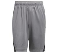 adidas Men's Legends 3-Stripes Basketball Shorts, Grey Three/Black, XS 7 inch