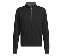 adidas Men's Lightweight Half-Zip Top, black, S