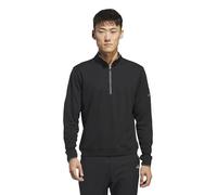 adidas mens Lightweight Half-zip Top, Black, X-Large
