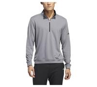adidas Men's Lightweight Half-Zip Top, grey three, M