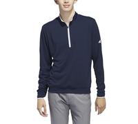 adidas Men's Lightweight Half-Zip Top Sweatshirt, collegiate navy, M