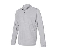 adidas Mens Lightweight Melange Quarter-Zip Pullover (A475)