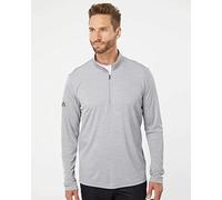 adidas Mens Lightweight Melange Quarter-Zip Pullover (A475)