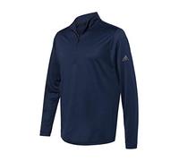 adidas - Lightweight Quarter-Zip Pullover - A401, Collegiate Navy, 4X-Large