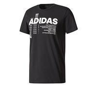 Adidas Men's Lineage T-shirt - Black/Negro, Large