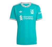 adidas Liverpool FC 25/26 Men's Third Jersey, Sea Green, S